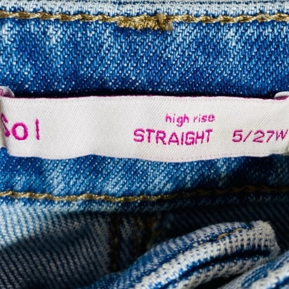 Womens High Rise Jeans - Picture 5 of 6